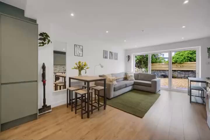Finished rooms in the seven-bed Cathays HMO